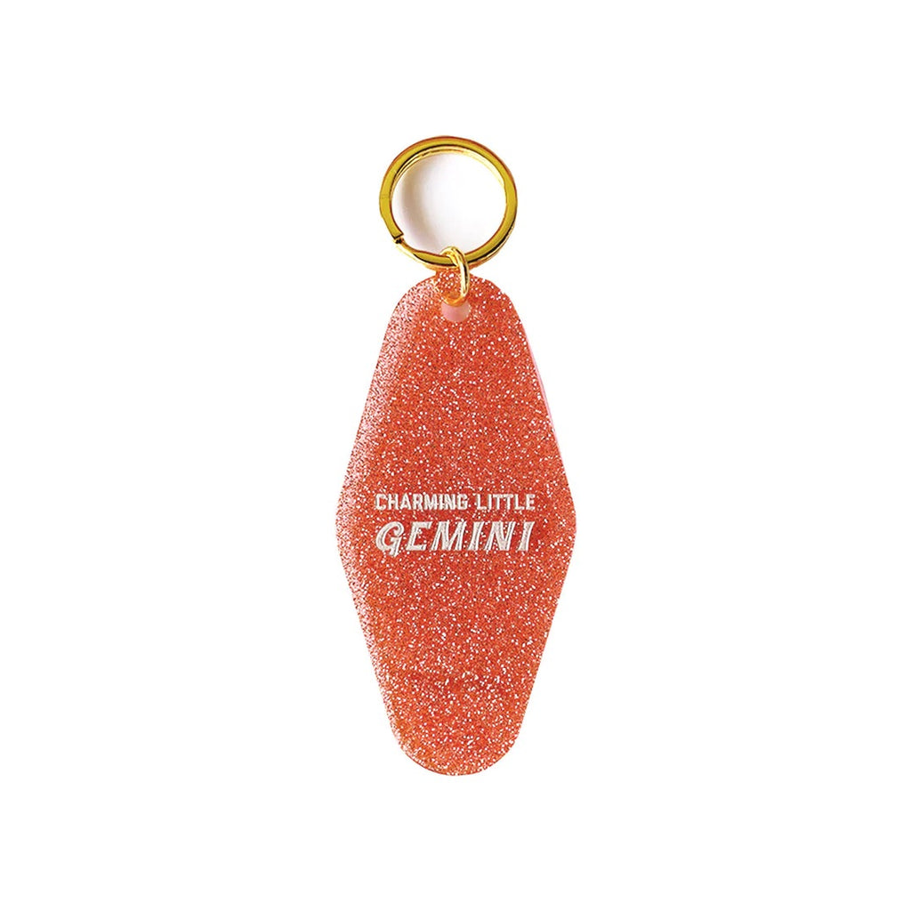 Charming Little Gemini Keychain