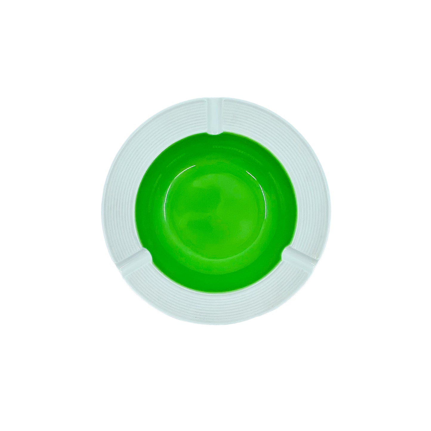 Vintage Wirkkala for Rosenthal Studio Line Green Ceramic Ashtray