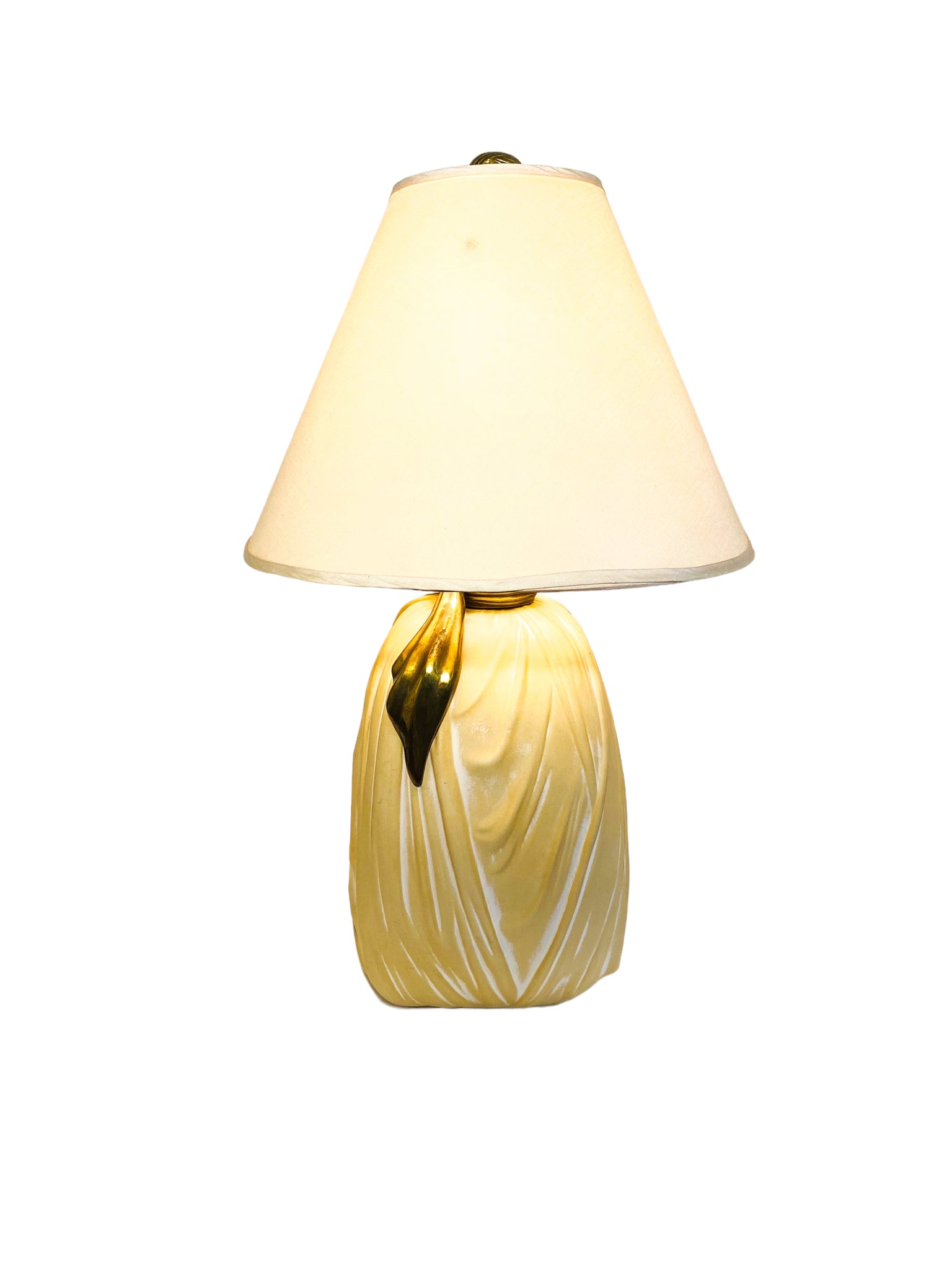 1982 Chapman Draped-Fabric Table Lamp, Local Pickup Only**