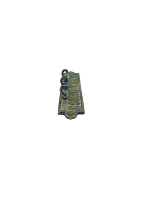 Vintage “Keys & Things” Brass Wall Mount