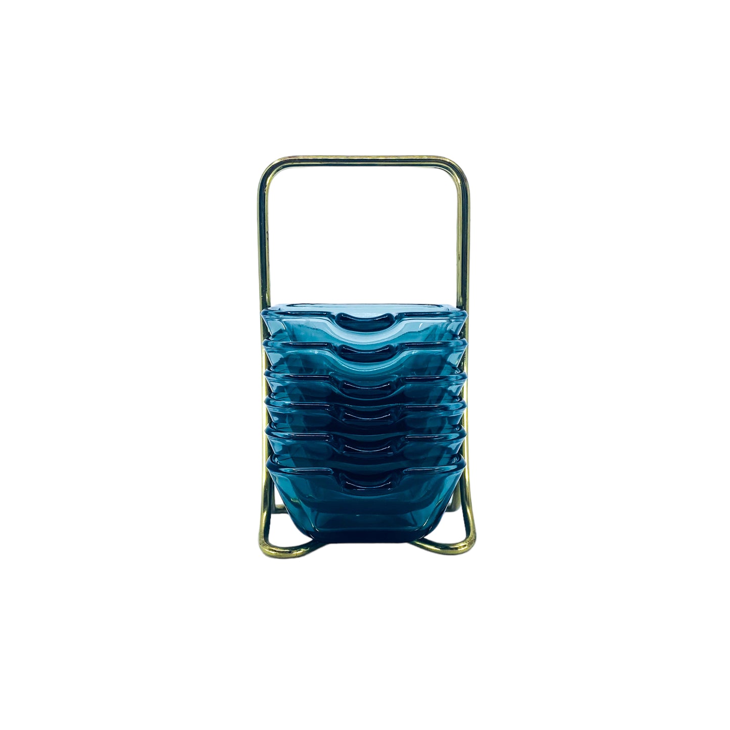 Vintage Stacking Ashtray’s by Wilhelm Wagenfeld for WMF