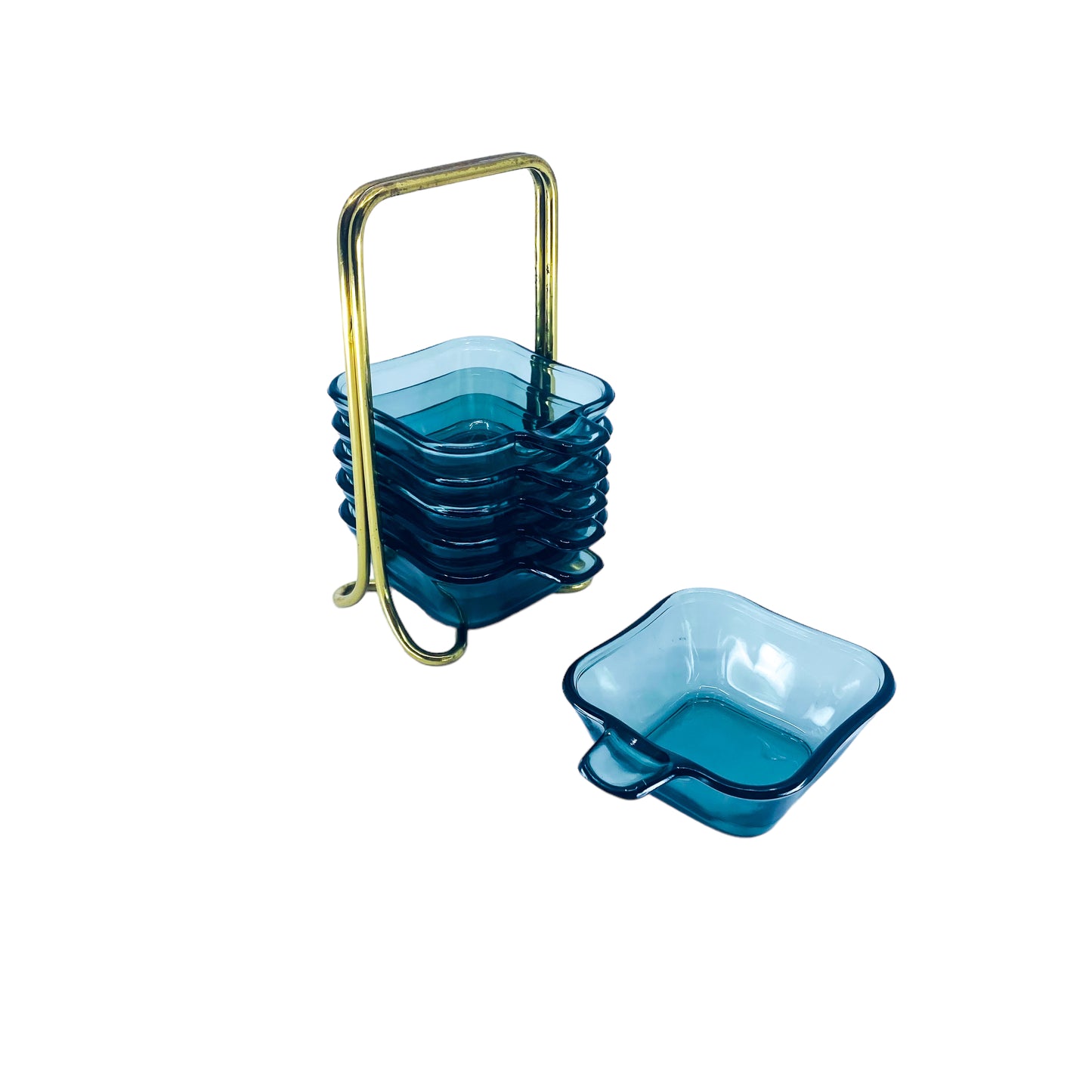 Vintage Stacking Ashtray’s by Wilhelm Wagenfeld for WMF