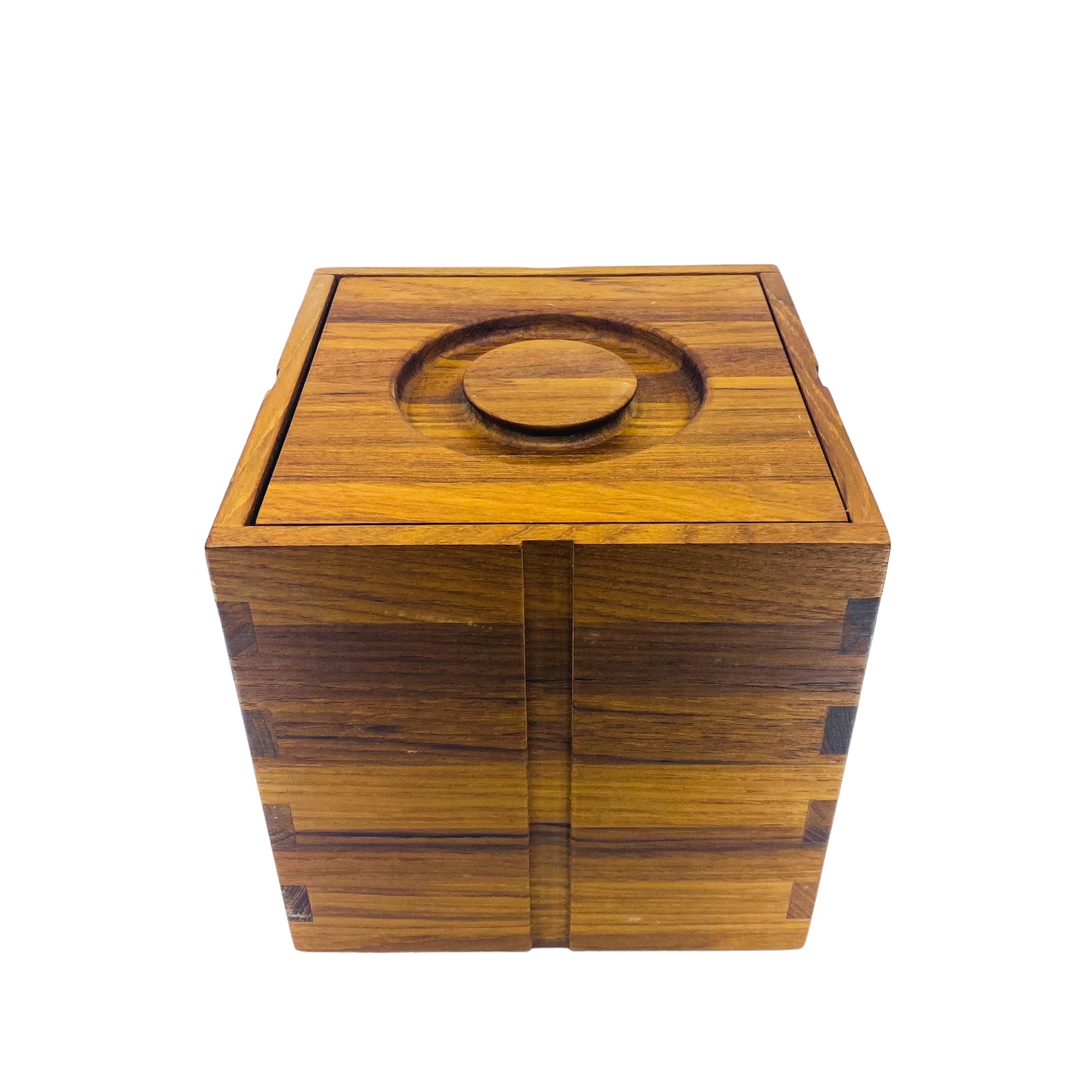 Solid Teak Ice Bucket by Kalmar