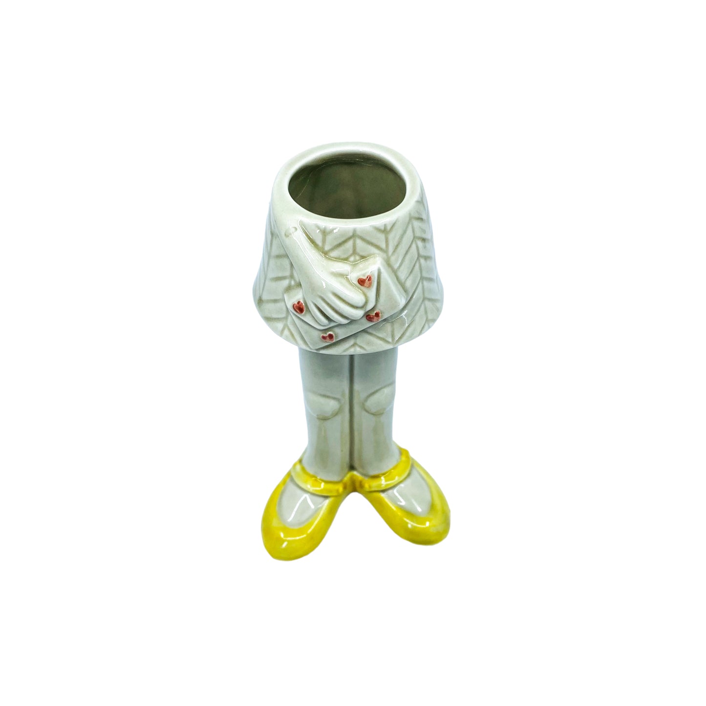 Vintage Enesco Girl Bottom Bud Vase, Japan, 1977