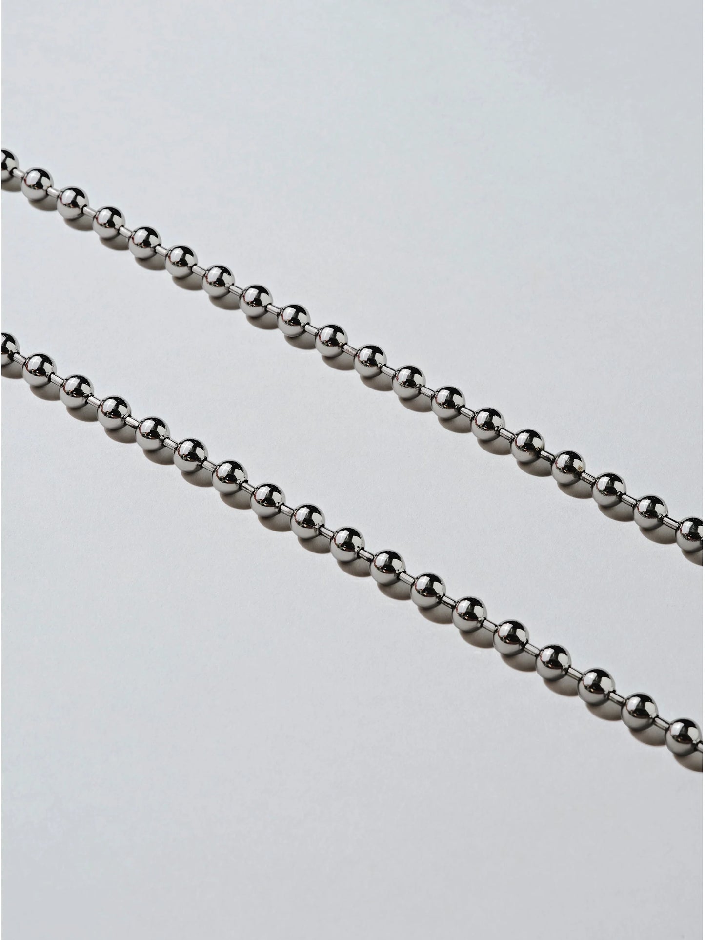 Ossa: Rhodium Ballchain Crossbody