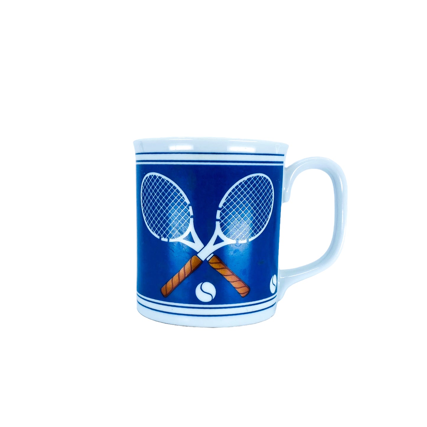 Vintage Curzon Tennis Racket Mug