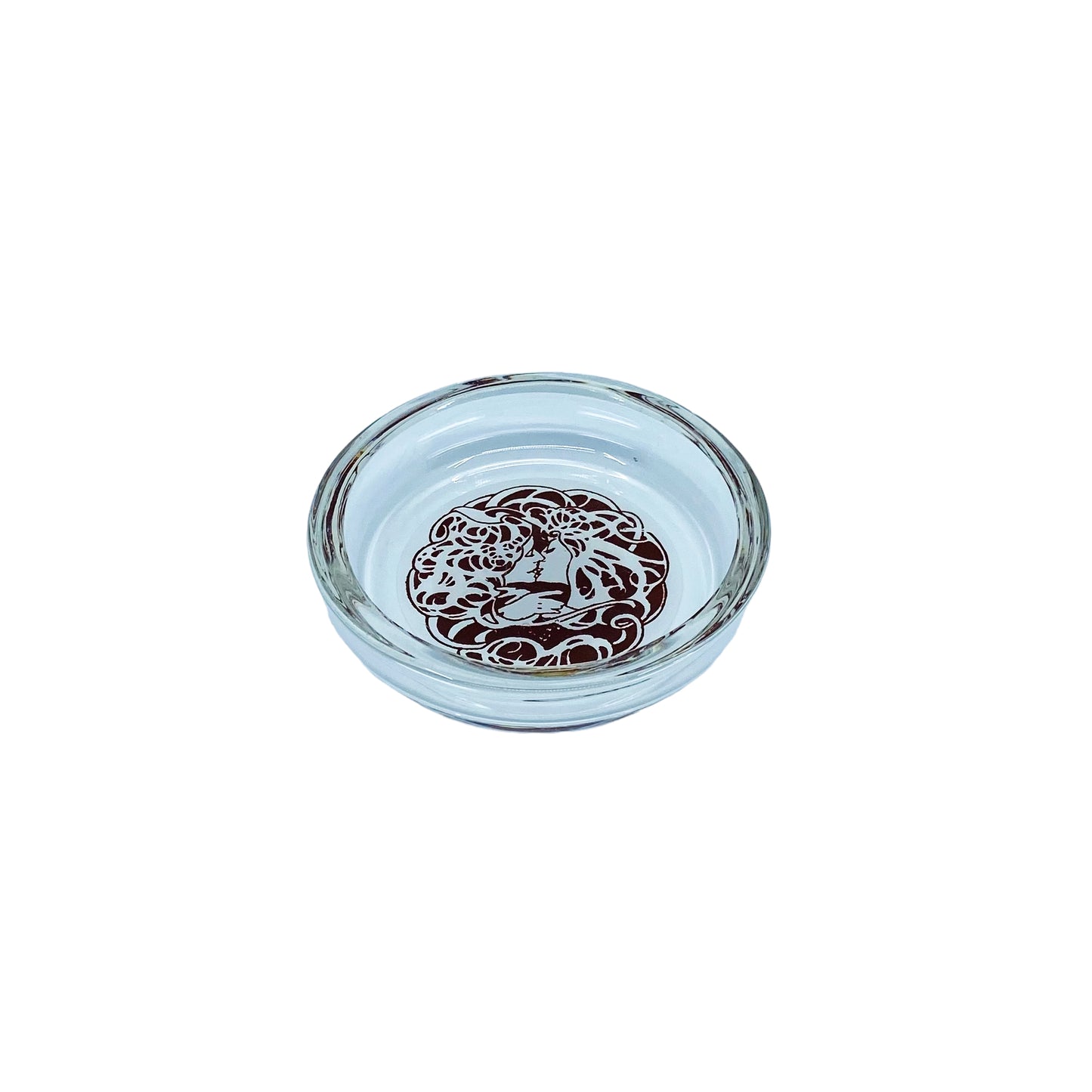 Vintage Kissing Ladies Ashtray