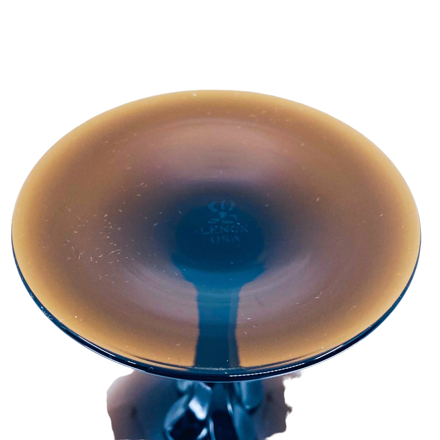 Lenox Espresso Brown Tulip Shaped Glasses