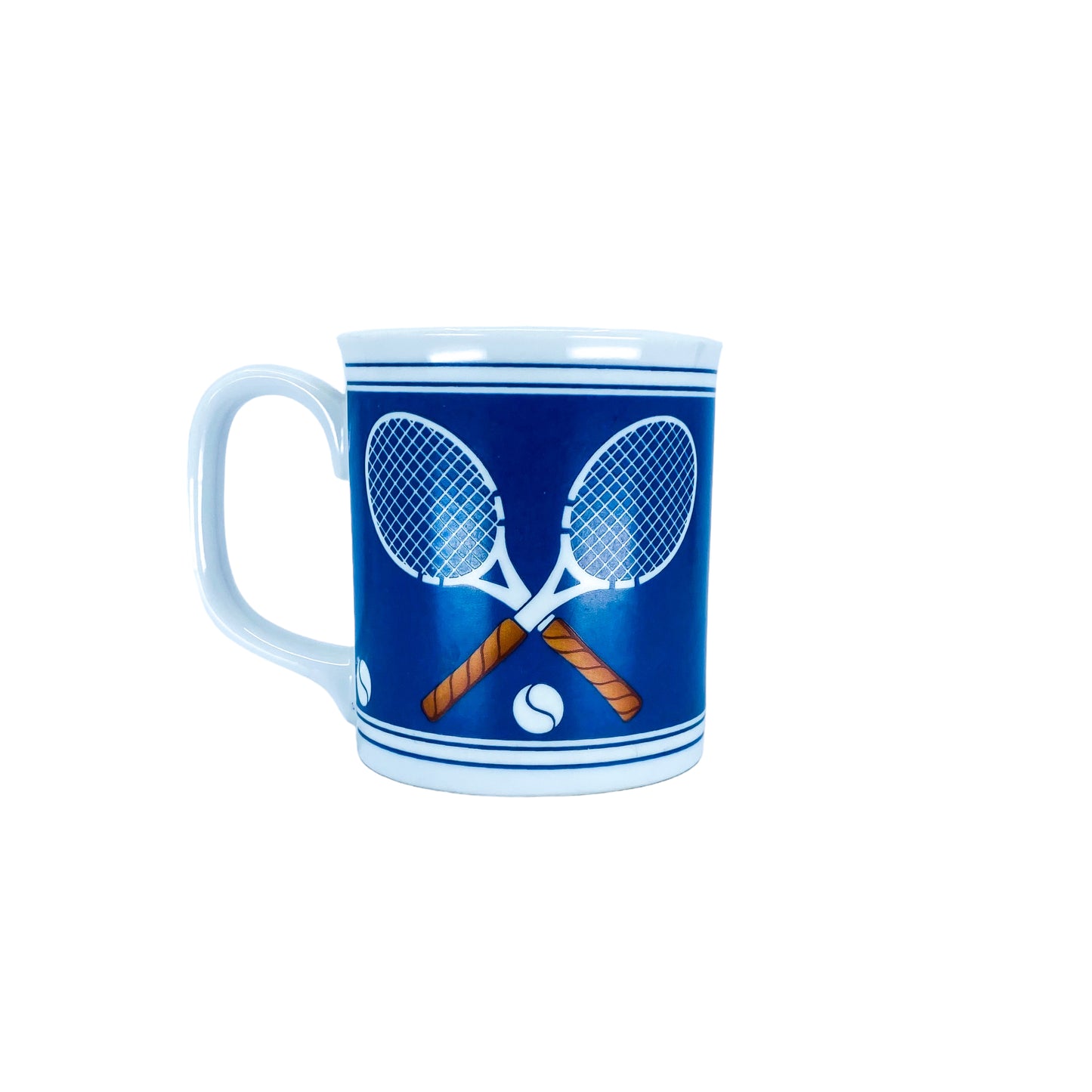 Vintage Curzon Tennis Racket Mug