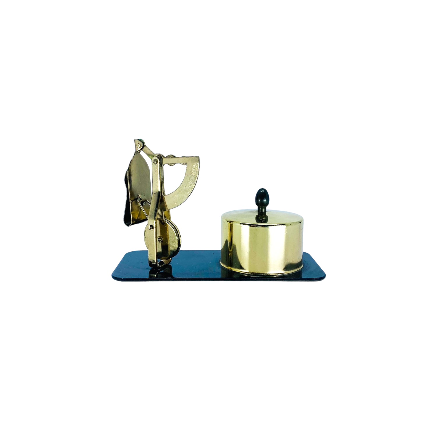 Vintage Brass Letter Scale with Stamp Dispenser