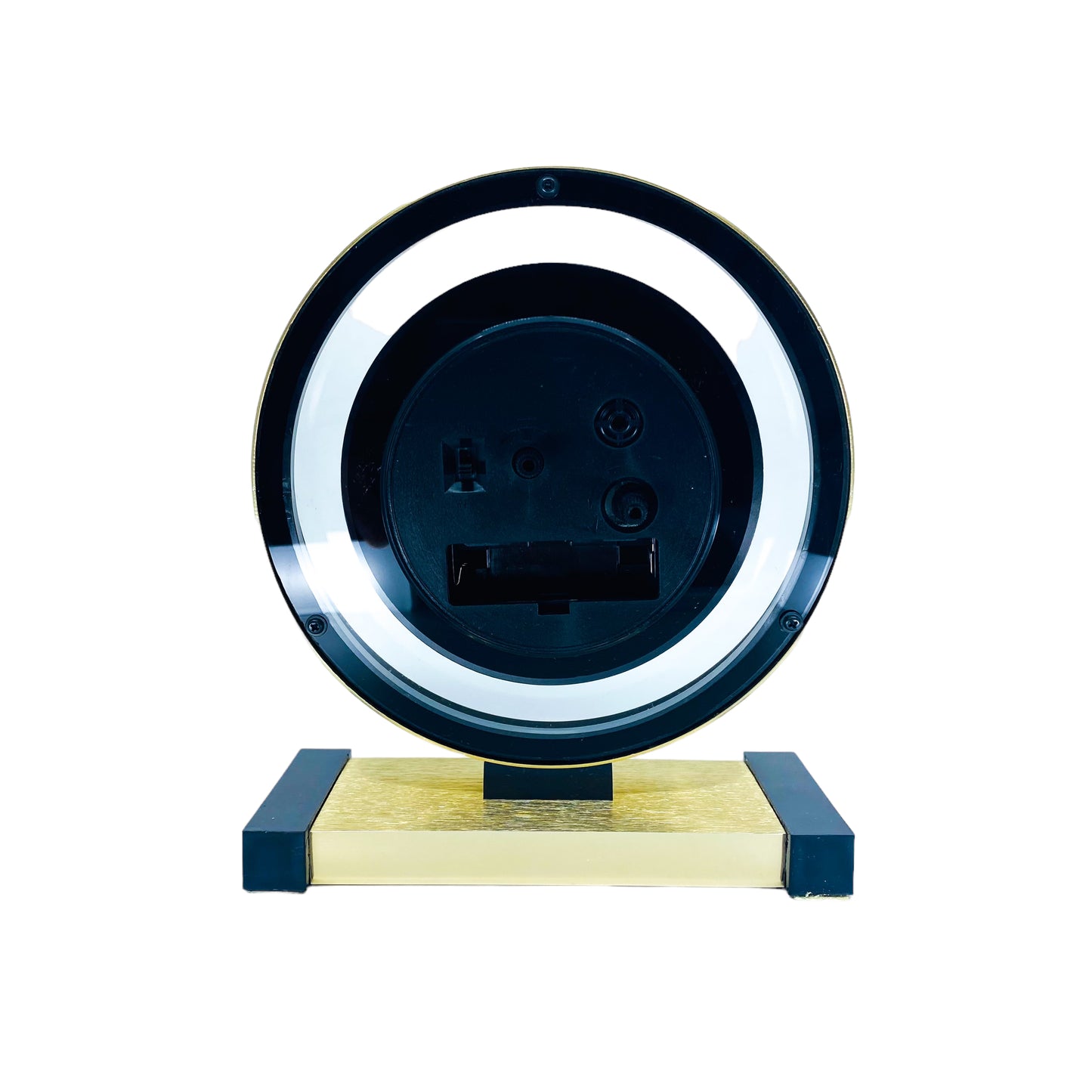 Atomic Starburst City Quartz Table Clock, styled after Eames Nelson