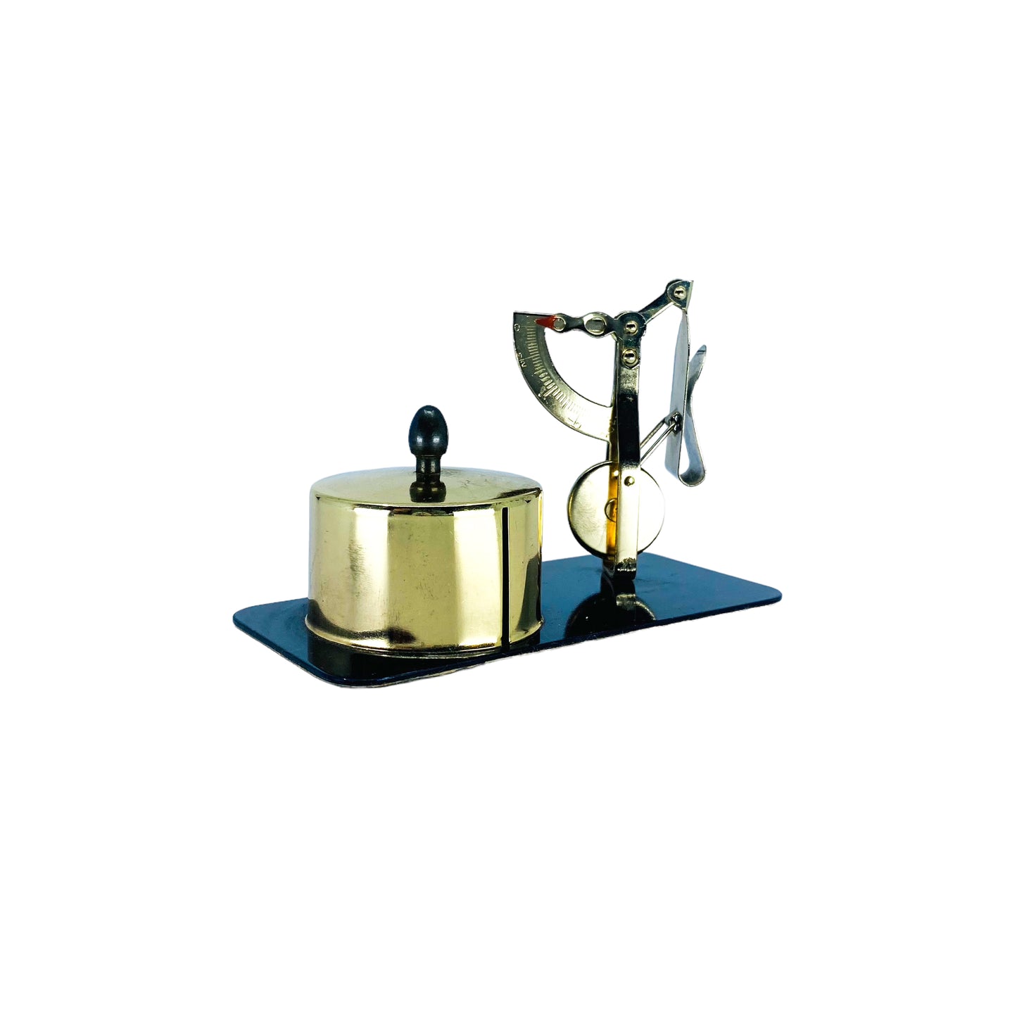 Vintage Brass Letter Scale with Stamp Dispenser