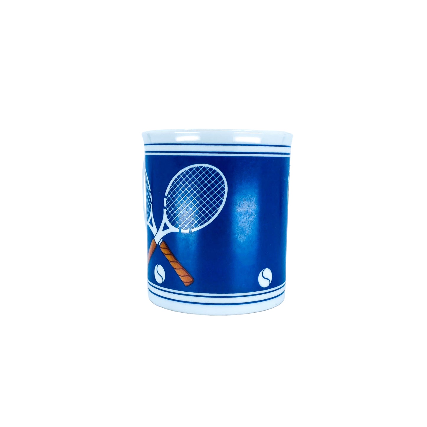 Vintage Curzon Tennis Racket Mug