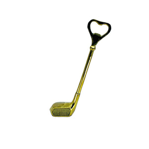 Vintage Brass Golf Club Bottle Opener