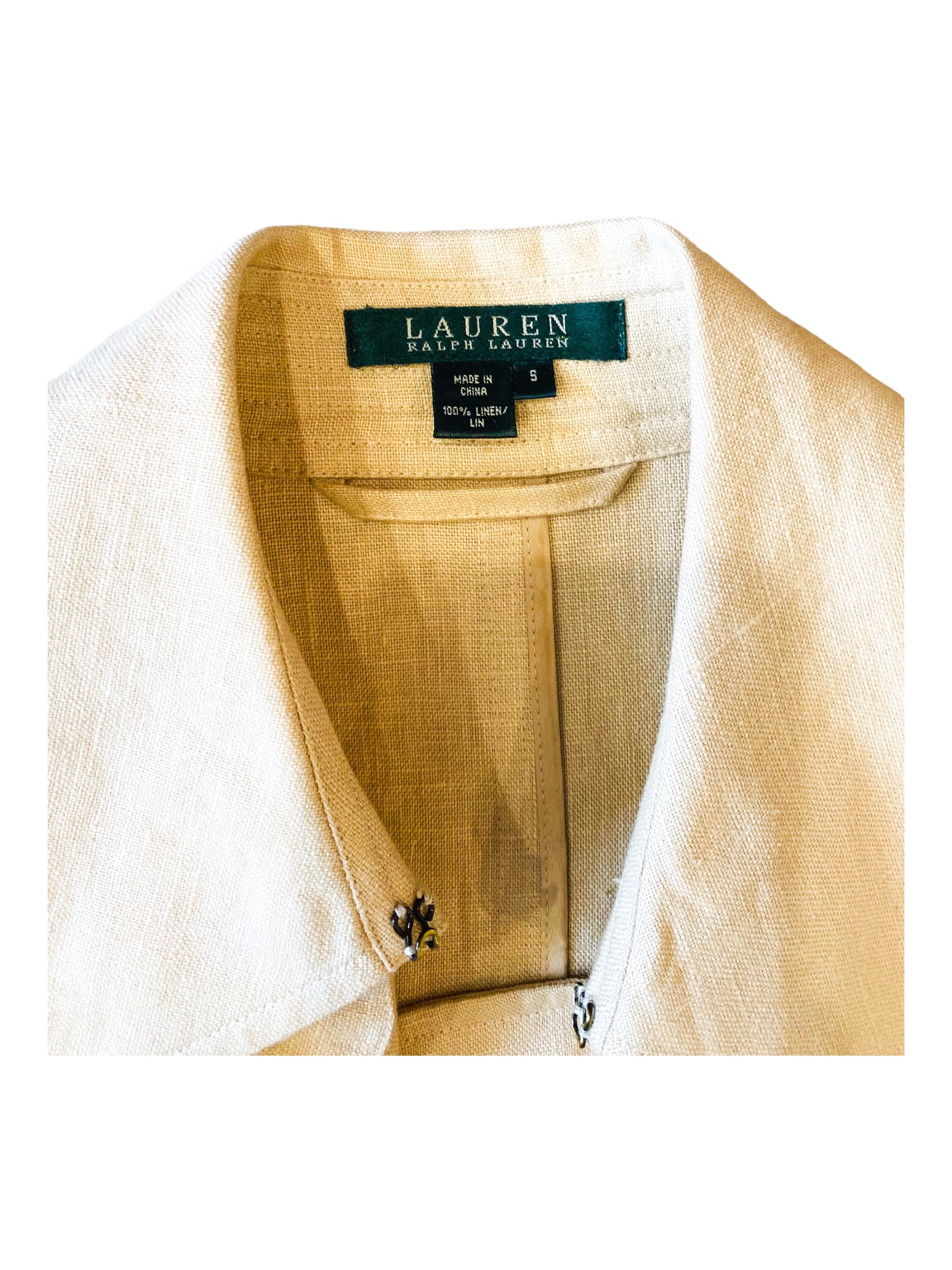 Women’s Ralph Lauren Linen Trench Coat