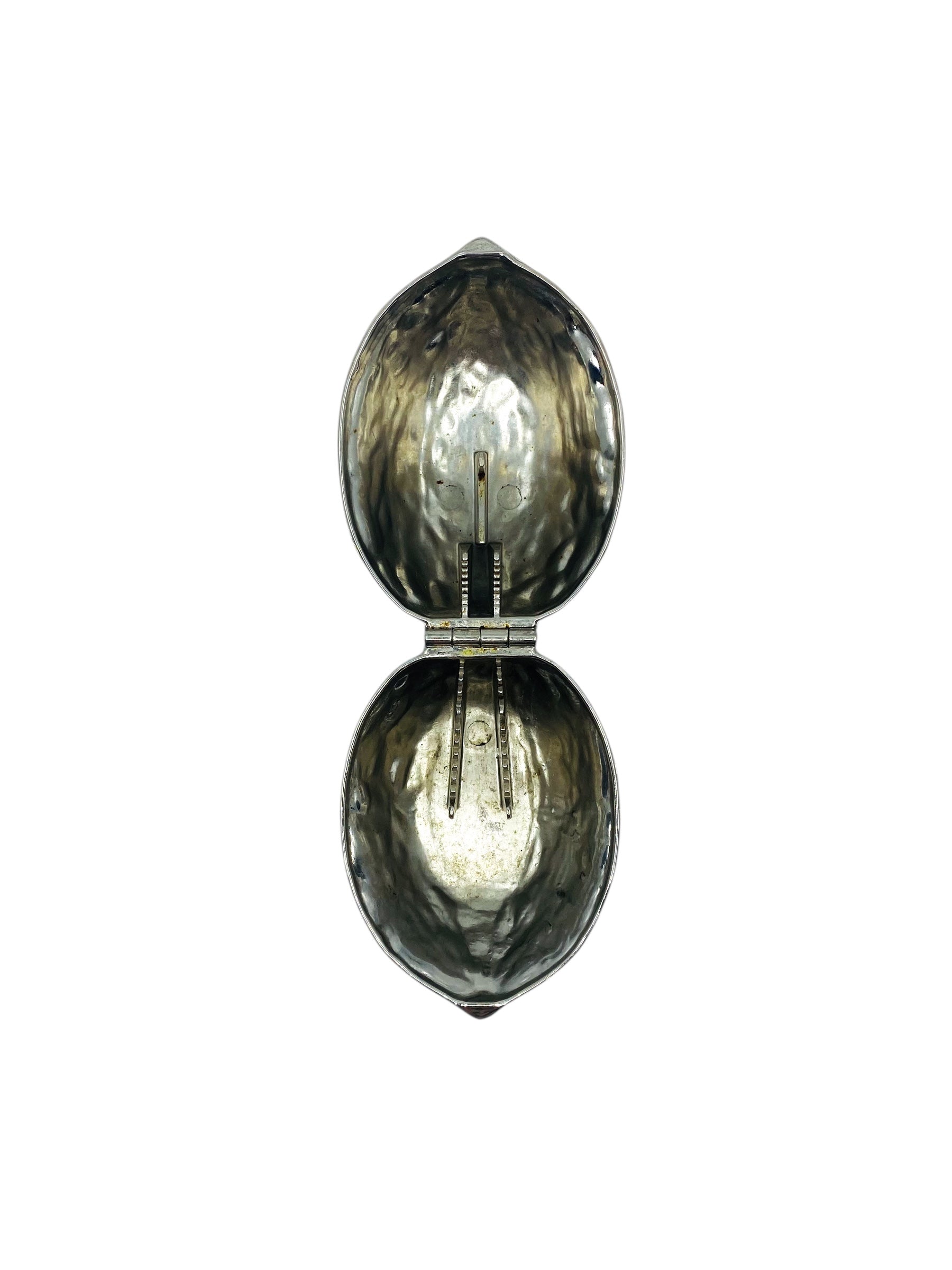 Silver Metal Walnut Nut Cracker