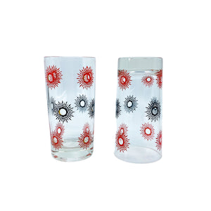 MCM Red & Black Starburst Glasses