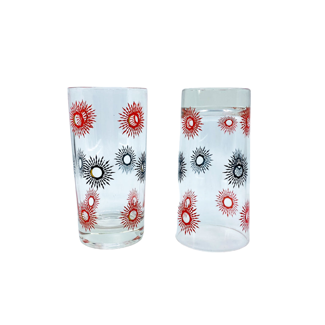 MCM Red & Black Starburst Glasses
