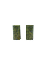 Green Stone Salt & Pepper Shakers
