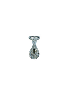Vintage Chrome Horse Hoof Bottle Opener
