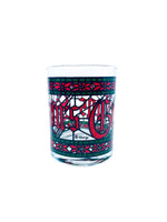 Vintage 1970’s Houze “Seasons Greetings” Lowball Glasses, Set of 6