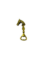 Vintage Brass Horse head Bottle Opener