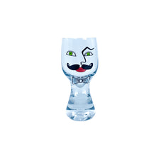 Kosta Boda Sea Glasbruk Swedish Crystal Open Minds Glasses, 2 Men