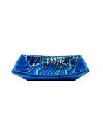 Earthworks Pottery Barbados Red Clay Geometric Design Dish