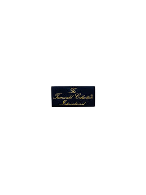 Vintage Turnwald 24kt Gold Plated Golf Tray