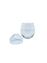 Vintage Libbey Glass Egg Shaped Canister