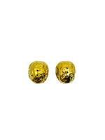 Vintage 24kt Gold Walnut Salt & Pepper Shakers