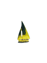 Mini Brass Sailboat