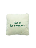 Vintage “Golf is for swingers” Pillow