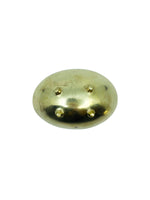 Vintage Brass Footed Dish, Japan