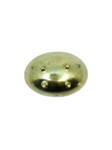 Vintage Brass Footed Dish, Japan