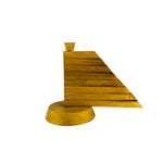 Vintage Danish Teak Wood Christmas Tree Candle Holder