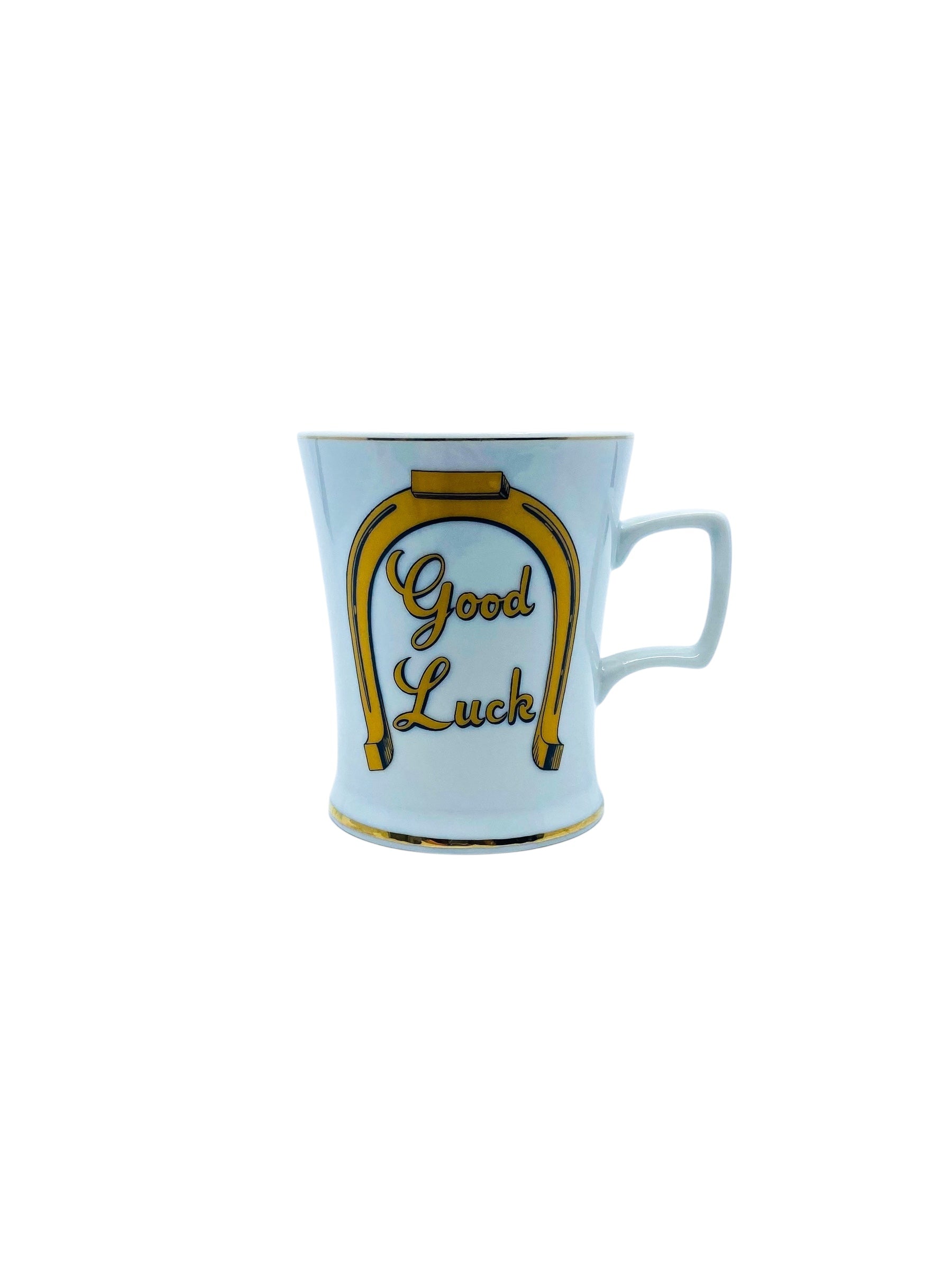 Vintage Knobler “Good Luck” Mug, Japan