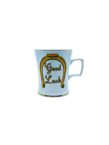 Vintage Knobler “Good Luck” Mug, Japan