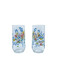 Vintage 1970’s Luminarc Spring Bouquet Glasses, Pair