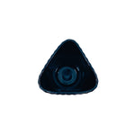 Vintage Black Milk Glass Waffle Print Vase