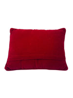 Vintage Christmas “Who Needs Santa” Needlepoint Pillow