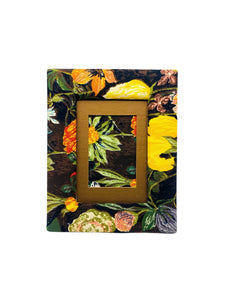 Vintage Floral Fabric Frame