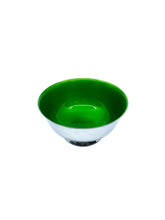 Reed & Barton 120 Green Enamel and Silverplate Round Bowl