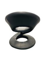 Black Jaymar Spiral Chair, Style After Louis Durot