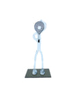 Vintage Plexiglass Tennis Player by Flair Form Originals