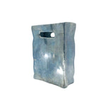 Metal Paper Bag Vase