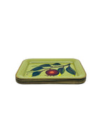 Vintage Hand Painted Fruit Decorative Metal Trays, Set of 8