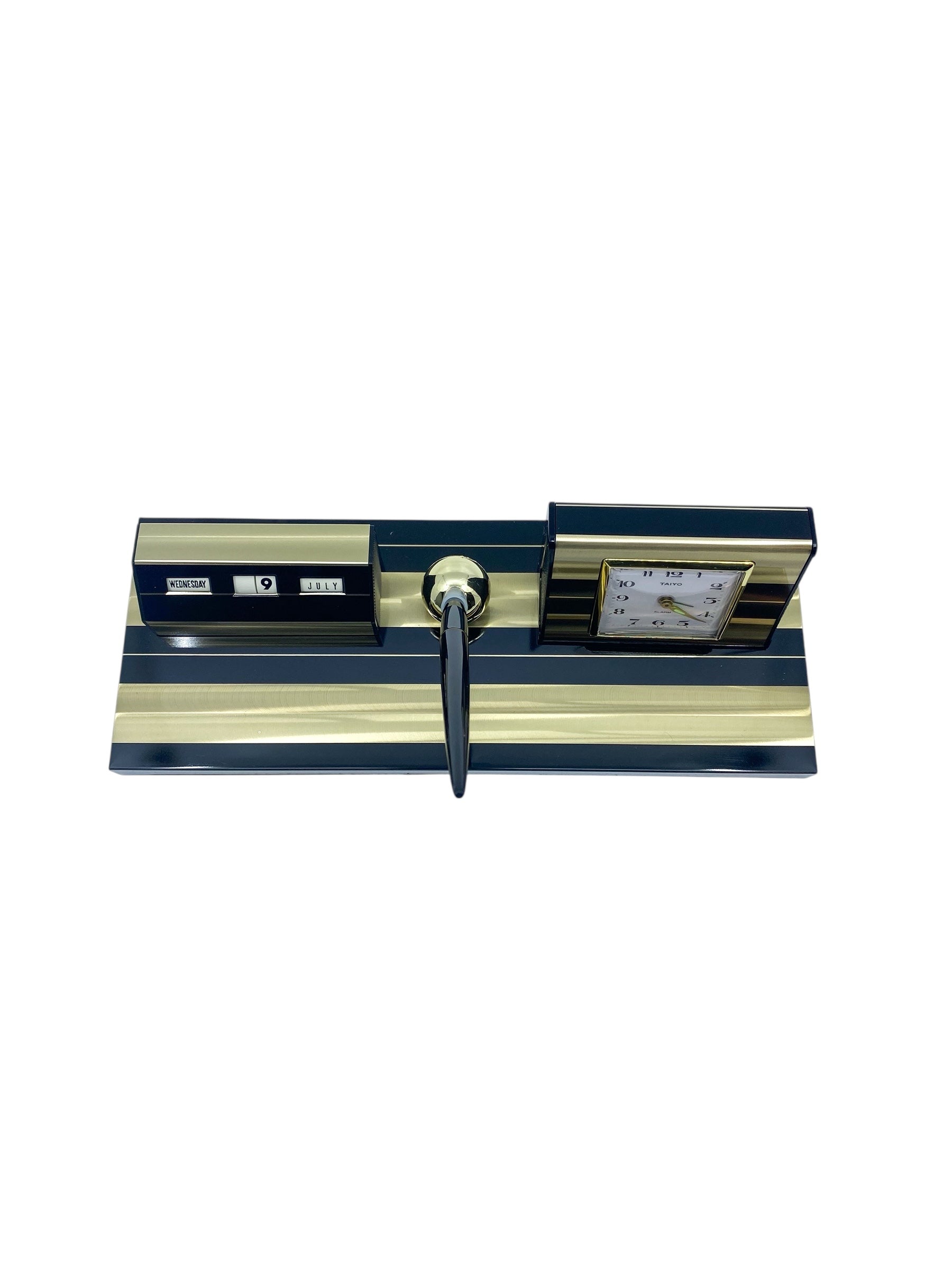 Vintage 1970’s Taiyo Executive Desk Set, New in Box