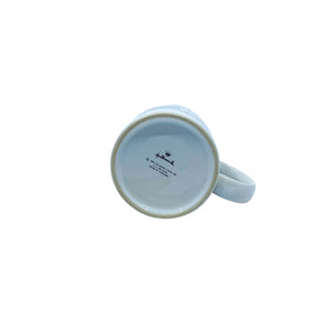 Vintage “Speak softly, but carry a $150 racket” Tennis Mug, 1989