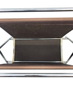 Vintage Mod Brown Magazine Rack
